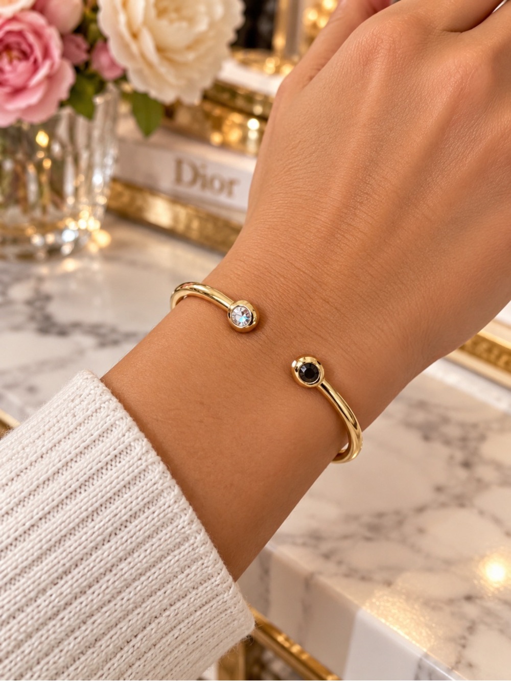 kate spade Spot the Spade Hinge Bracelet